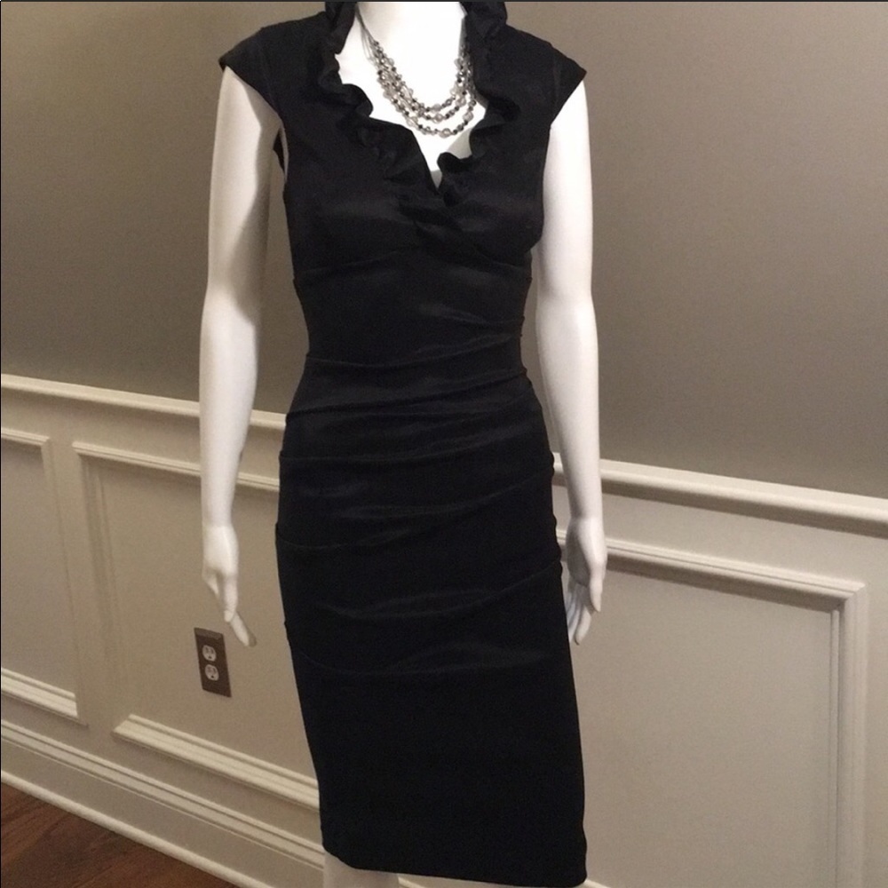 Xscape Black Dress